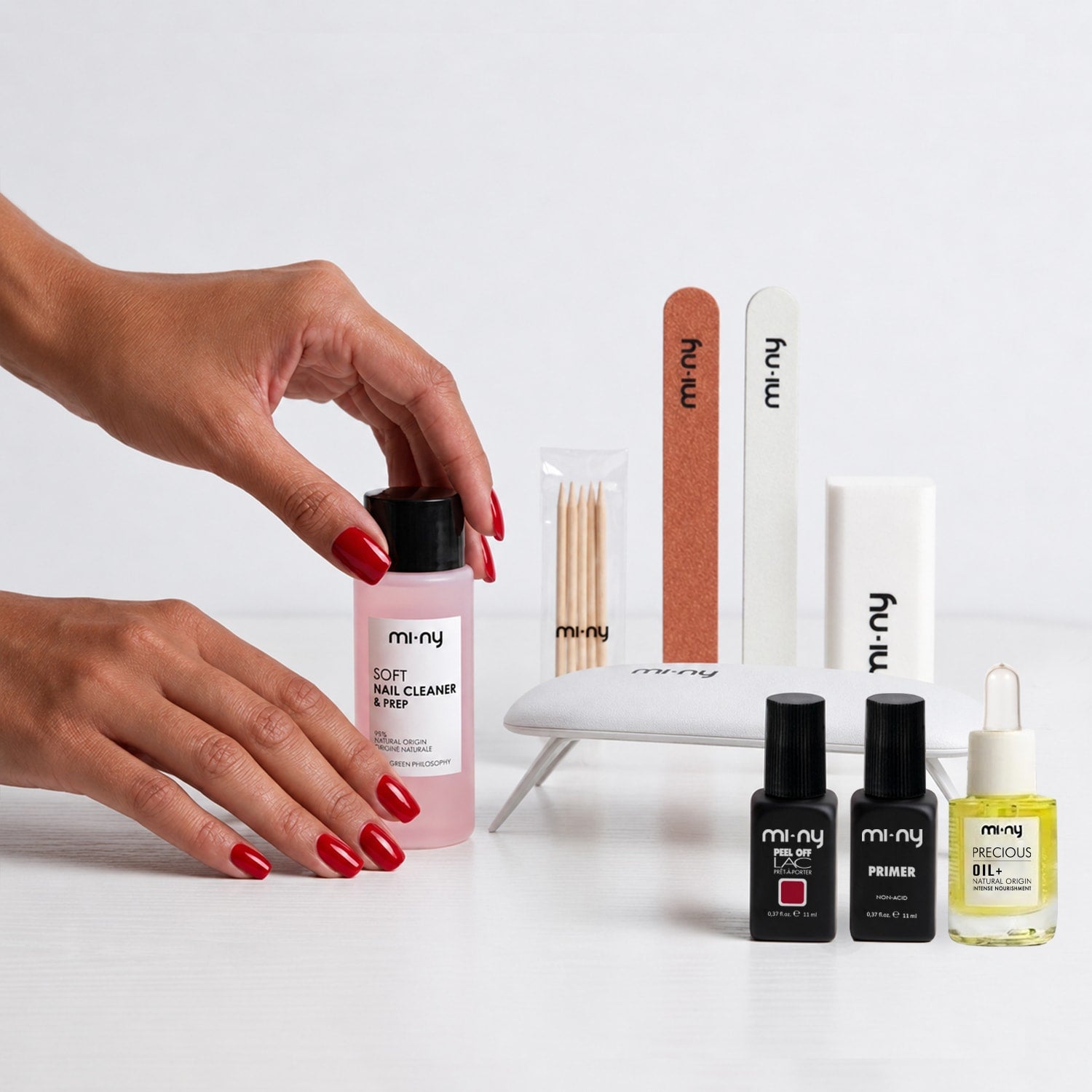 KIT PEEL OFF LAC ongles lisses tenue supérieure