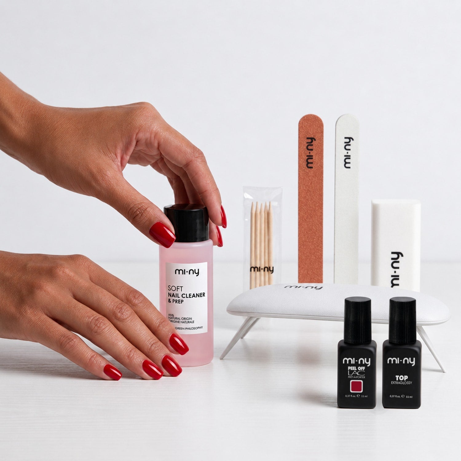 KIT PEEL OFF LAC unghie normali con tenuta EXTRA