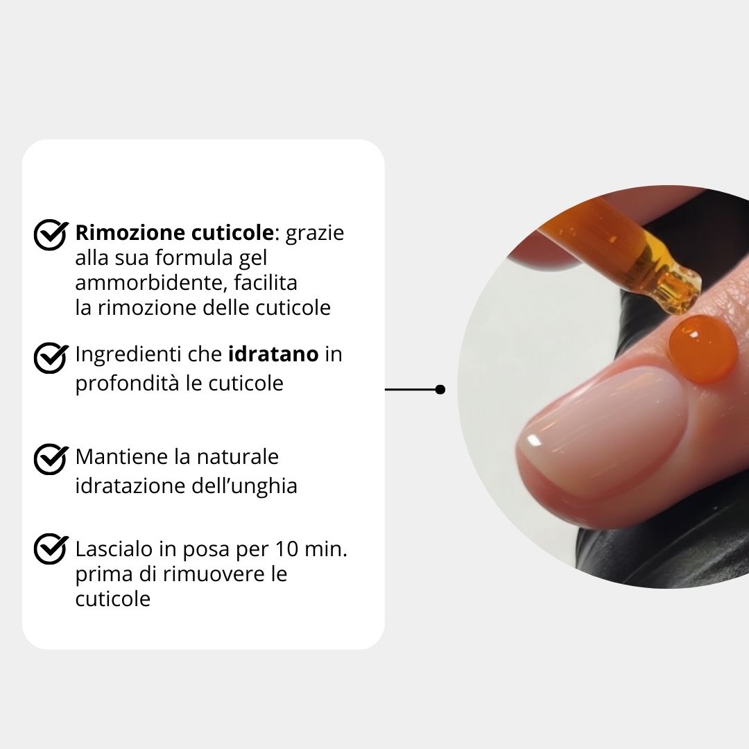 CUTIGEL softens, hydrates, restructures nails & cuticles