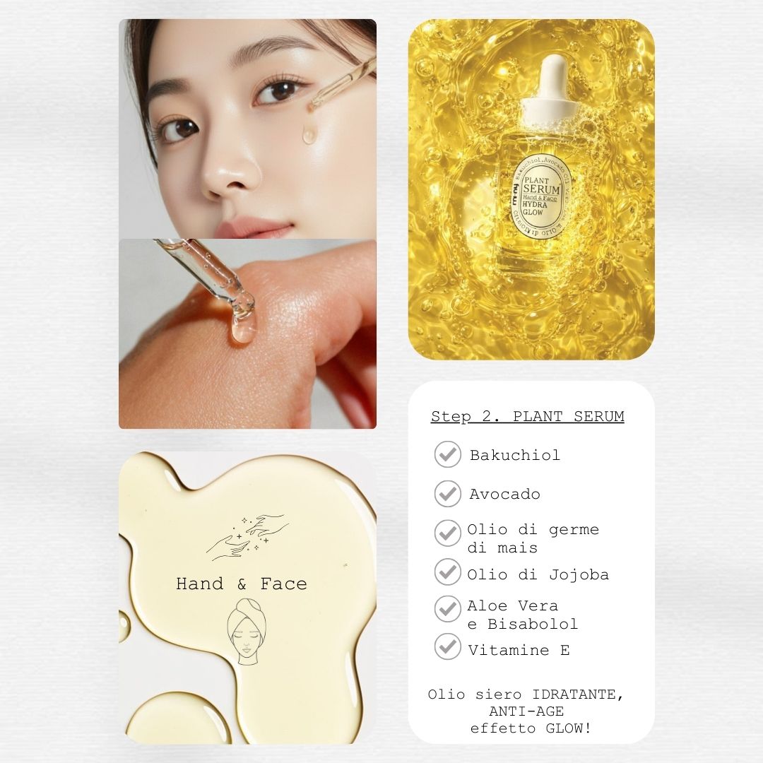 PLANT SERUM Hydra Glow / Hand & Face