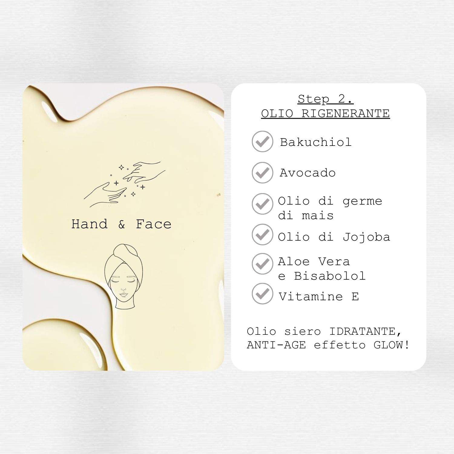 PLANT SERUM Hydra Glow / Hand & Face