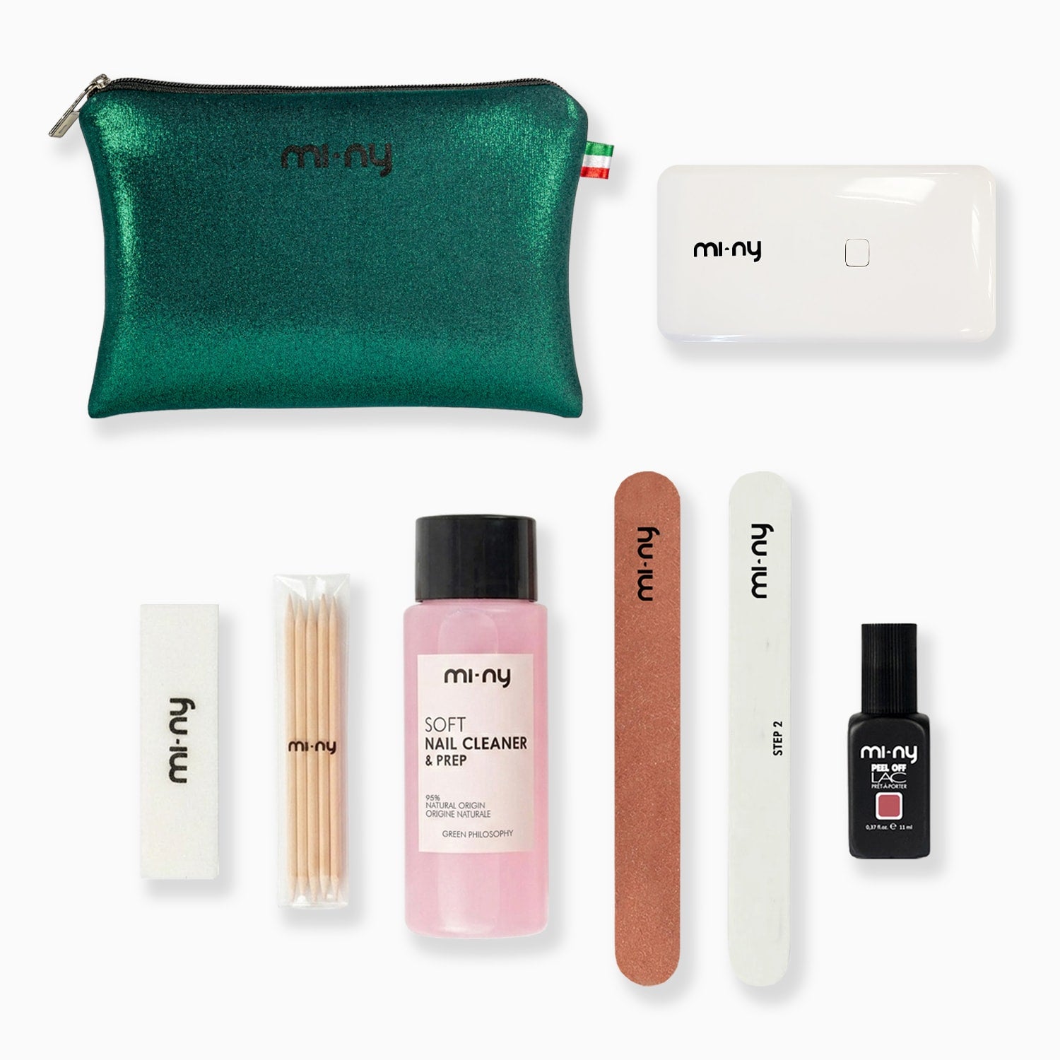 KIT PEEL OFF LAC ongles normaux + pochette