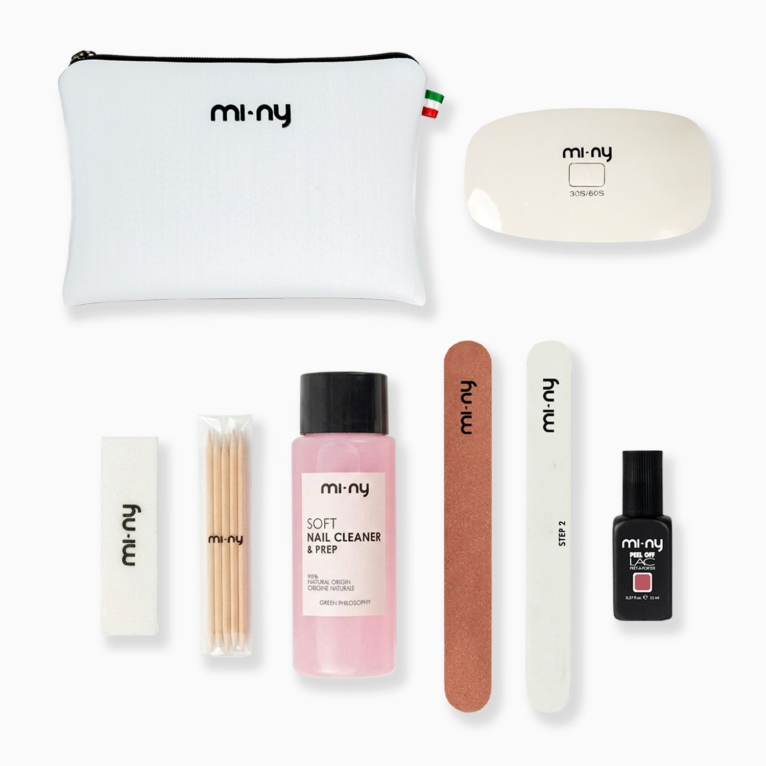 KIT PEEL OFF LAC unghie normali + pochette