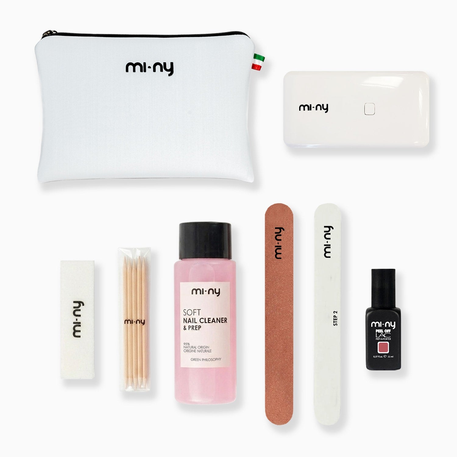 KIT PEEL OFF LAC unghie normali + pochette