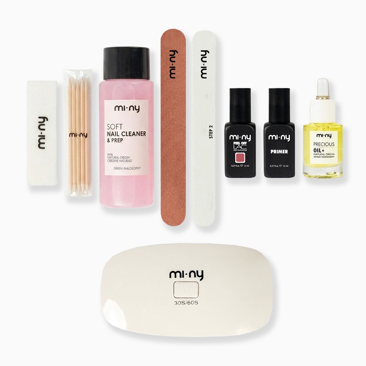 KIT PEEL OFF LAC ongles lisses tenue supérieure