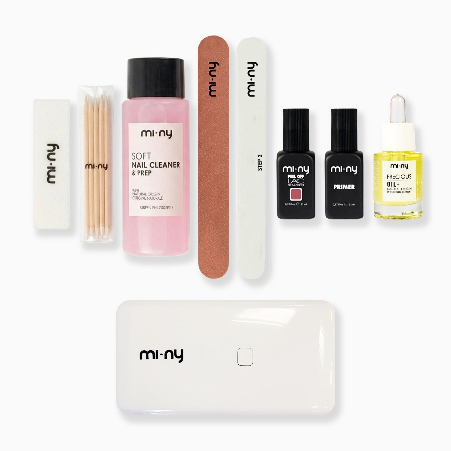 KIT PEEL OFF LAC ongles lisses tenue supérieure