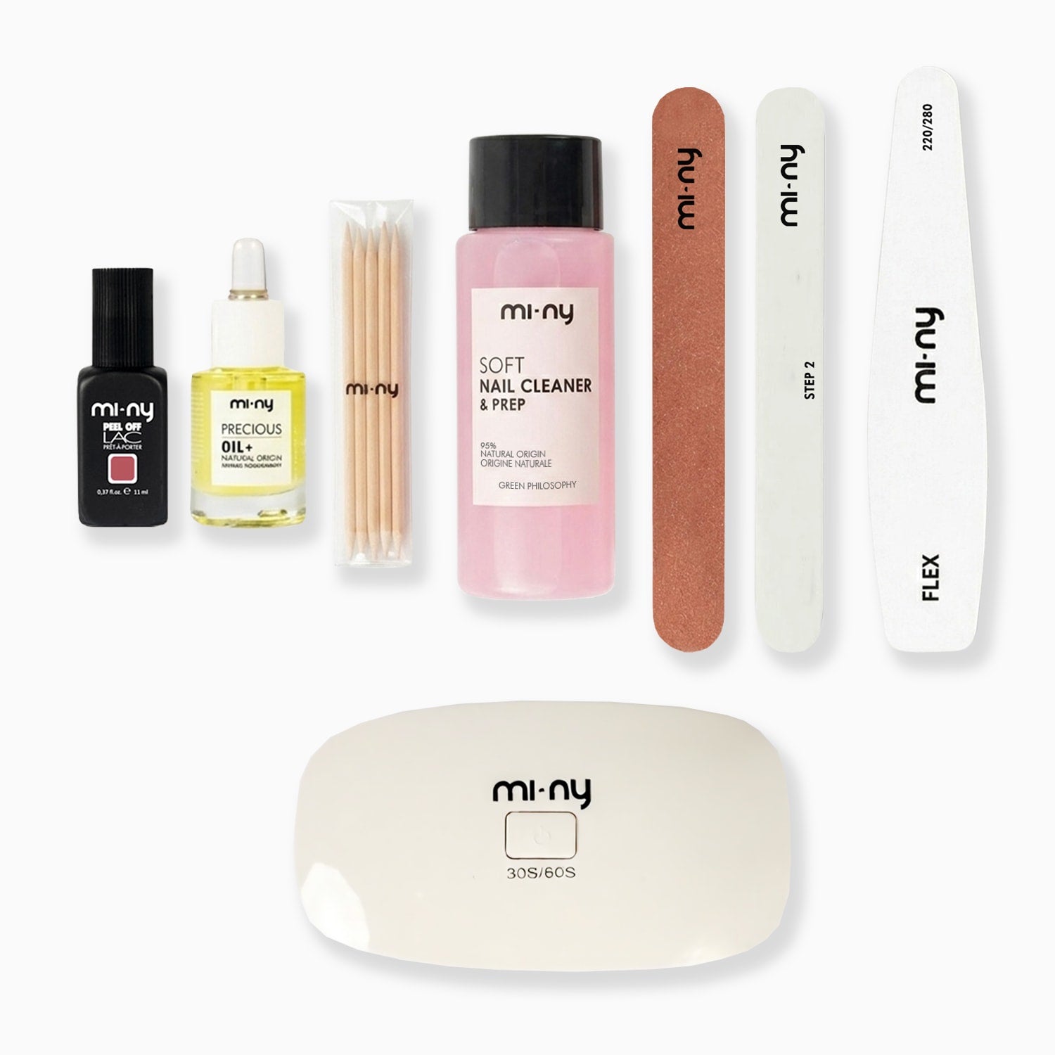 KIT PEEL OFF LAC unghie porose o sottili con precious oil+