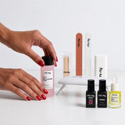 Manicure rossa mi-ny con primer e olio Precious Oil+
