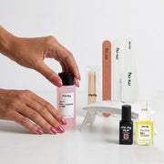 KIT PEEL OFF LAC für poröse oder dünne Nägel mit Precious Oil+