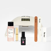 KIT DE VERNIS PEEL OFF pour ongles normaux avec lampe LED pro
