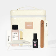 KIT PEEL OFF NAILS normal + puffy beauty case