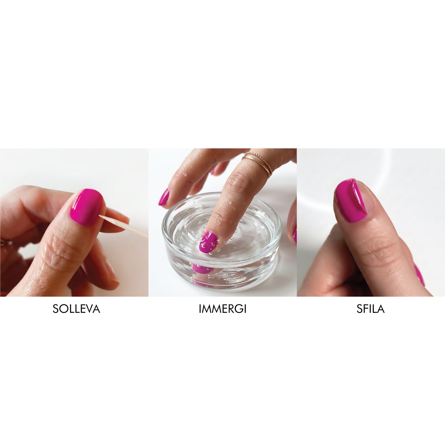 KIT PEEL OFF LAC unghie normali