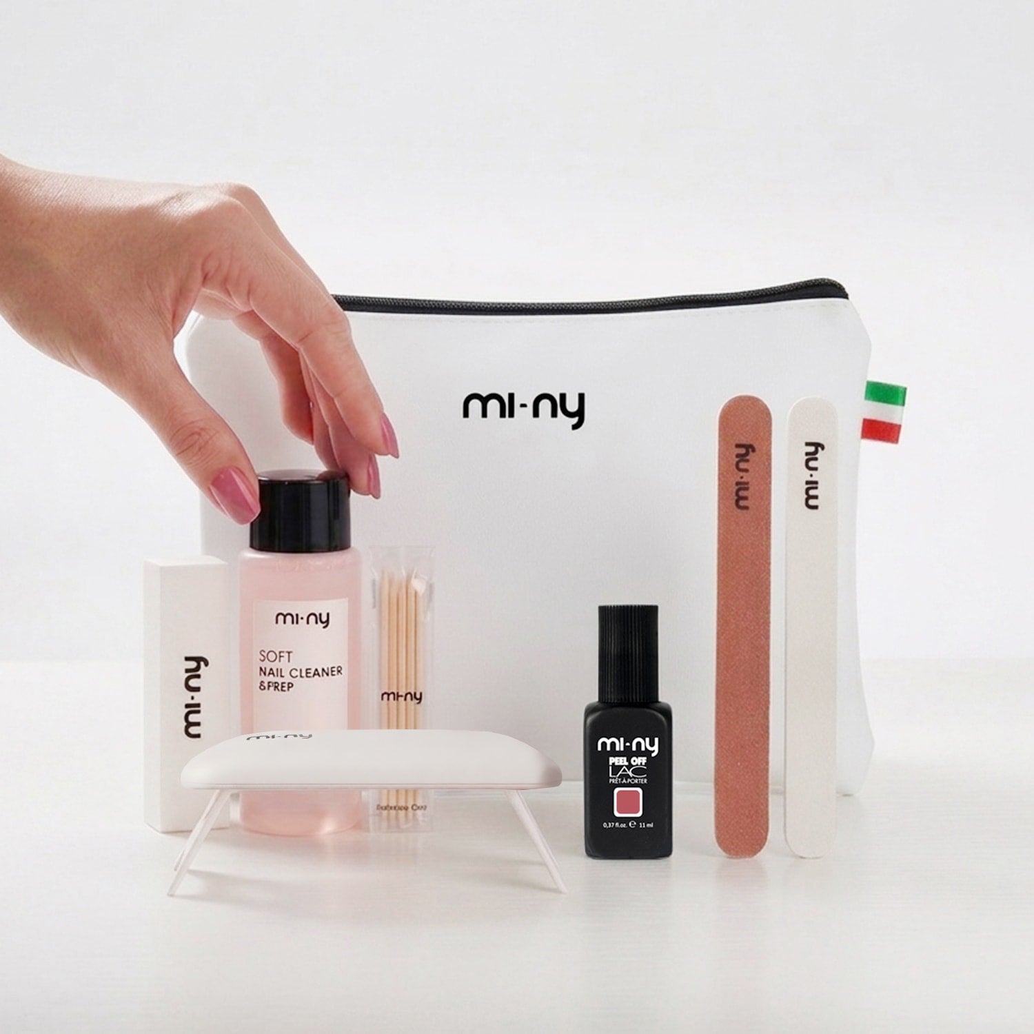 KIT PEEL OFF LAC unghie normali + pochette